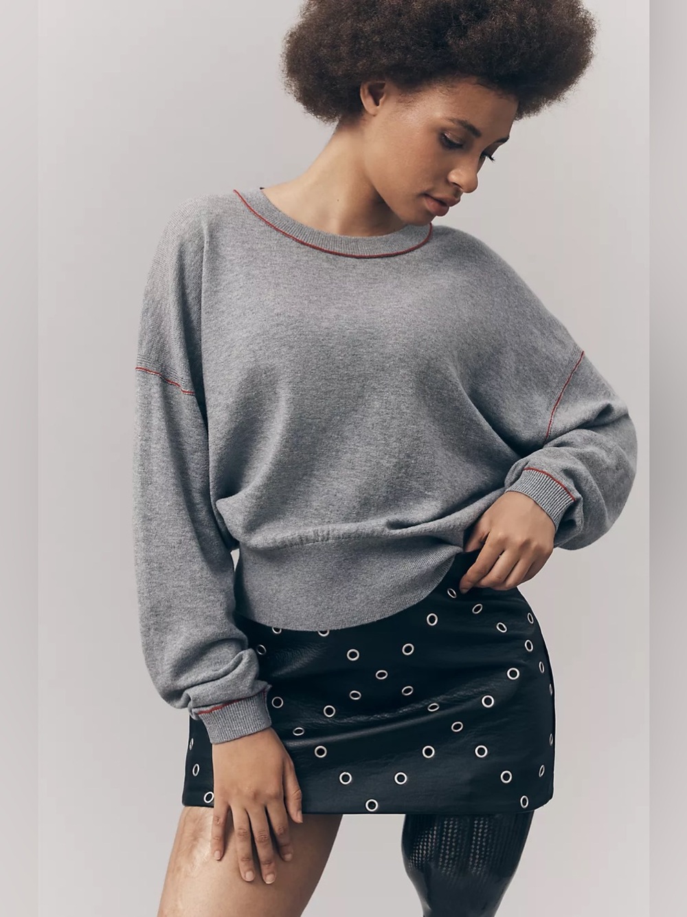 Anthropologie Maeve Crew Neck Dolman Sweater Women's size XL